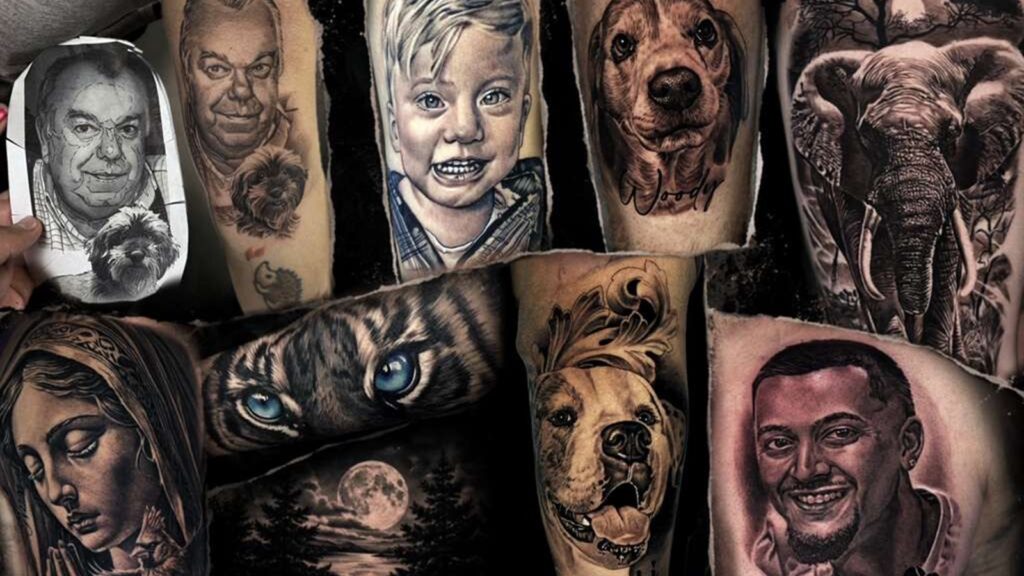 Los tatuajes hiperrealistas dominan las tendencias de arte corporal