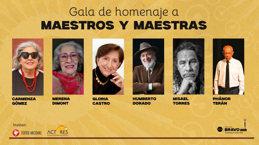 Premios Bravo rinde homenaje a los maestros de la actuación