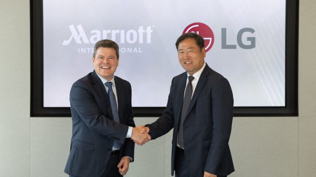 LG y Marriot impulsan la próxima generación de hoteles inteligentes
