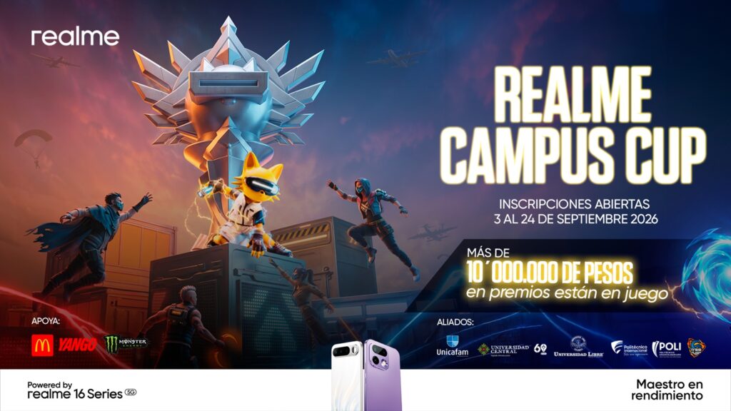 realme crea un nuevo escenario de eSports en Colombia