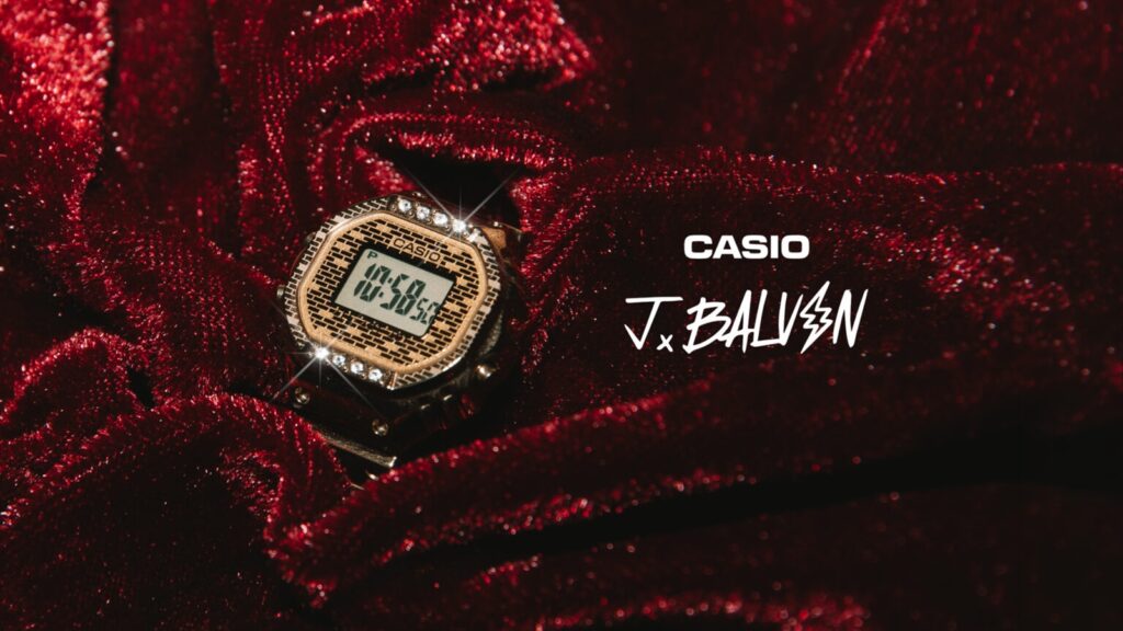 Casio y J Balvin convierten el reloj en una joya urbana